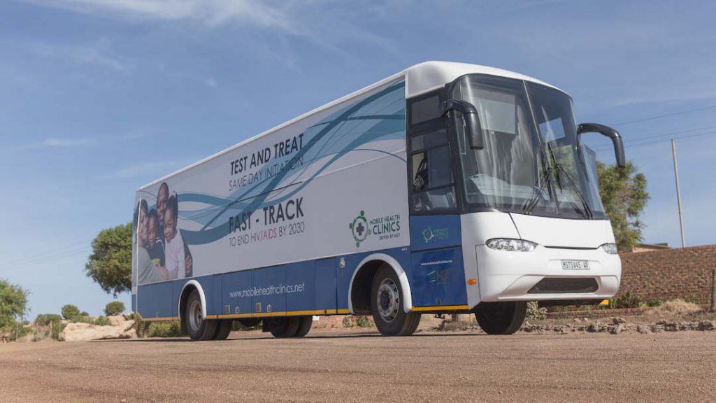 HIV Test and Treat mobile clinic
